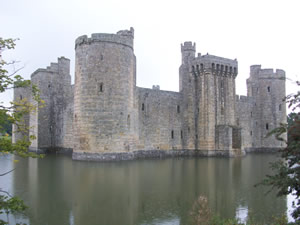 Bodiam Castle - rear view