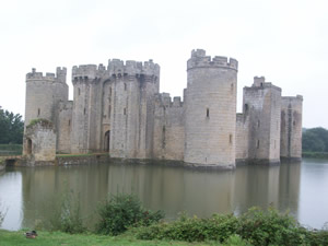 Bodiam Castle - front view