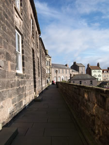 View down the Quay Walls from our B&B's door