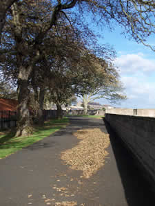 Path along Ramparts