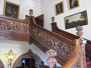 Grand Staircase at Dunster Castle