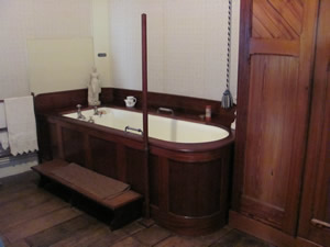 Victorian Bathing Chamber at Dunster Castle