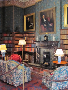 Library at Dunster Castle