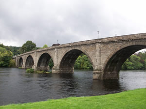 Bridge over the River Tay at Dunkeld