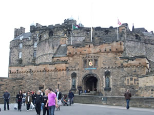 Entrance Gate to Edinburgh Castle