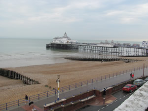 Eastbourne Pier - View from our hotel window