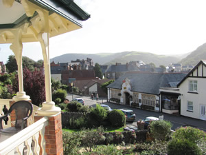 View from our room at Southcliffe
