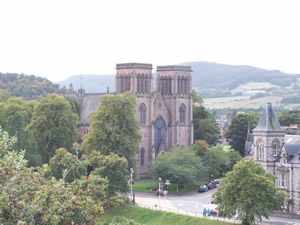 Inverness Cathedral across the River Ness