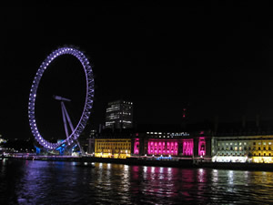 London Eye and Town Hall