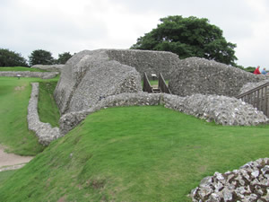 Old Sarum Castle Ruins