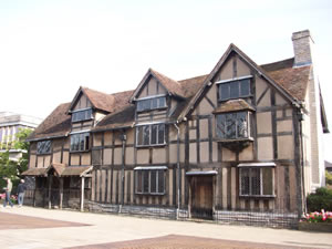 Shakespeare's Birthplace at Stratford-upon-Avon